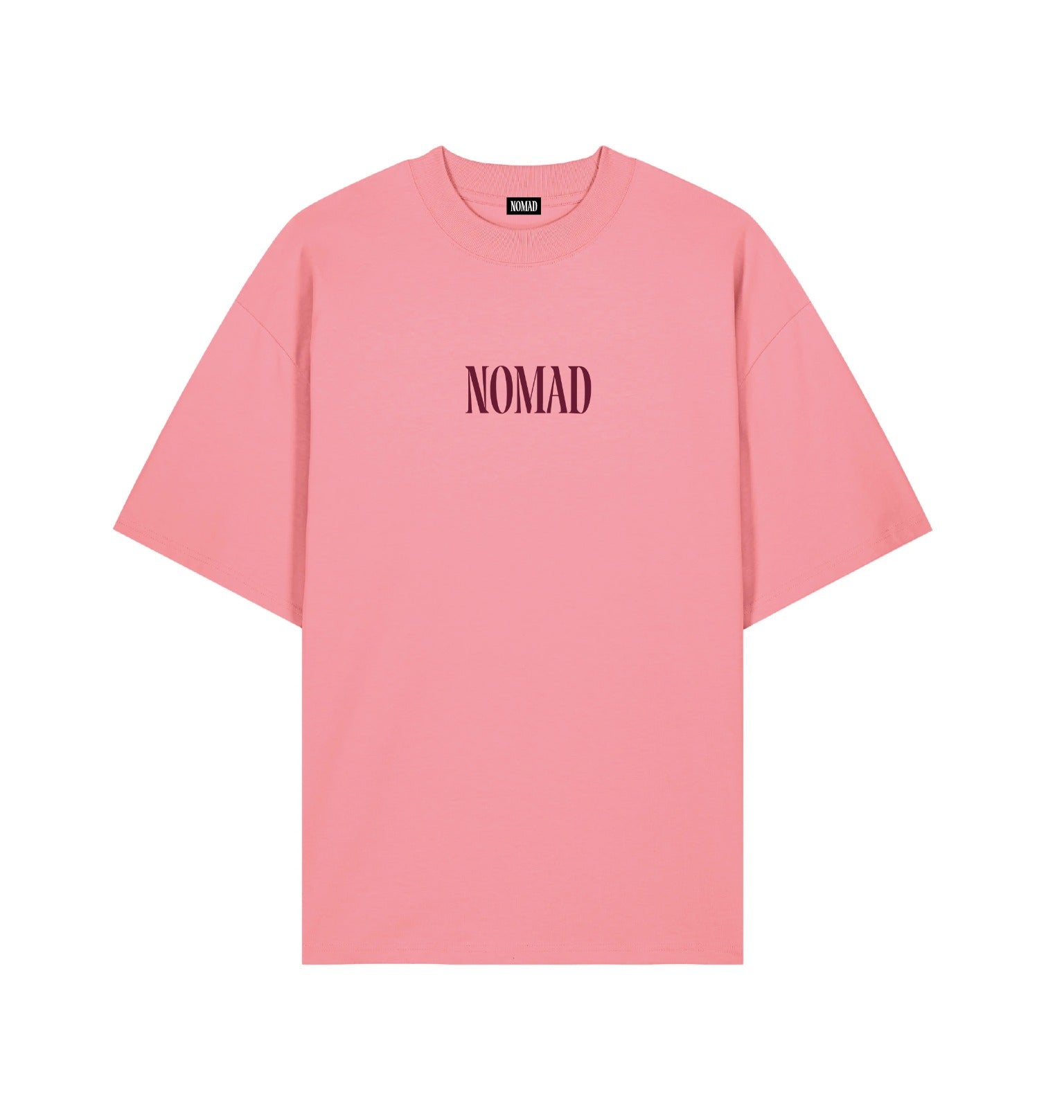 Camiseta Oversize NOMAD – The World Is My Home | 100% Algodón Orgánico