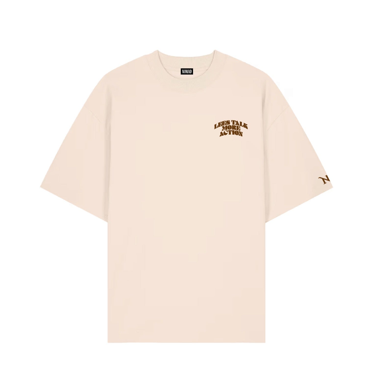 Camiseta Oversize NOMAD – Less Talk More Action